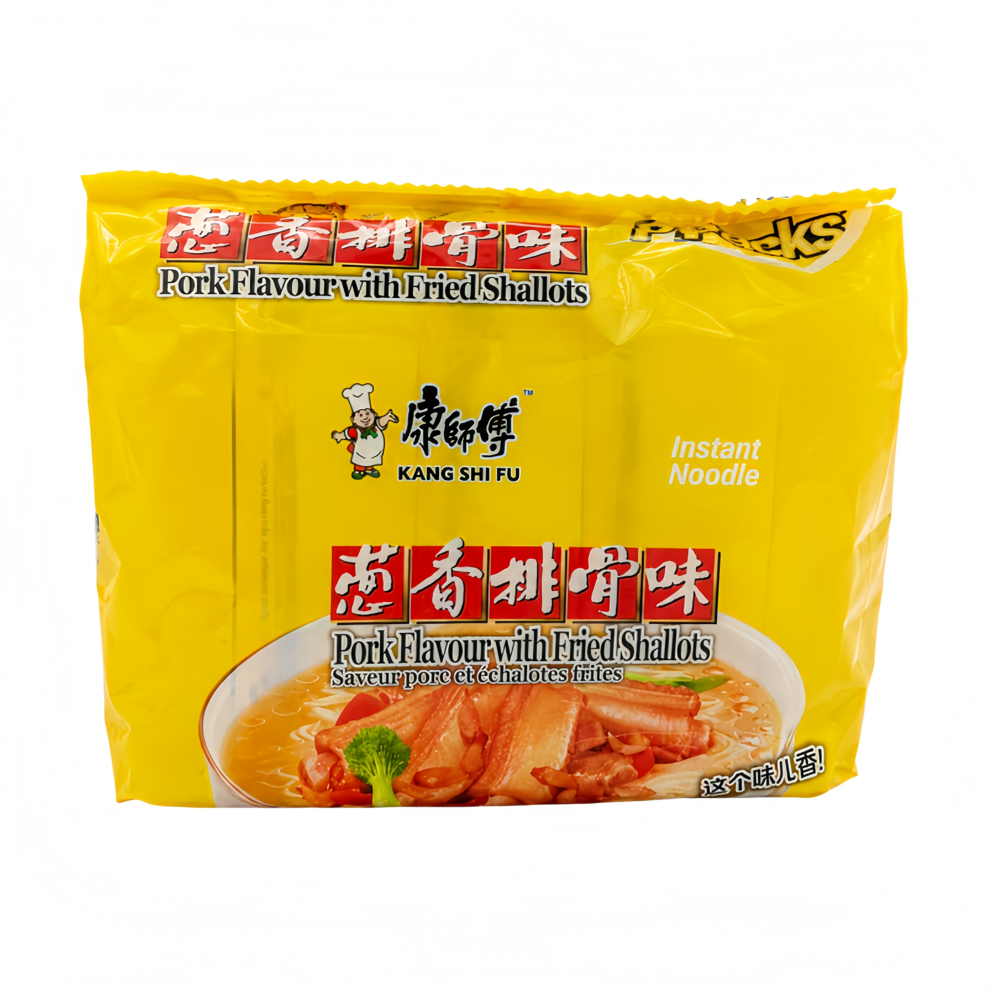 Snabbnudlar Ribs/Rödlök Smak 109gx5st KSF Kina