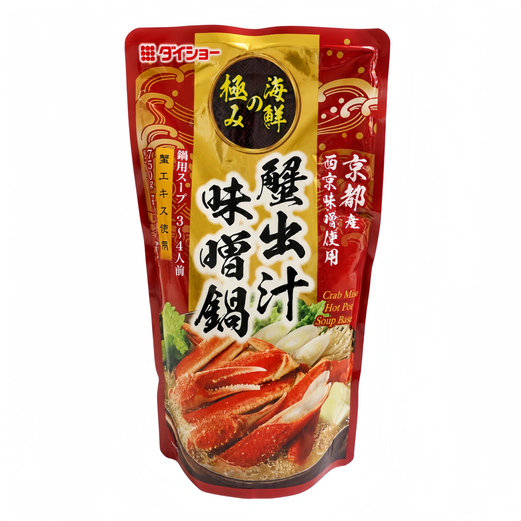 火锅浓缩汤底 螃蟹/味增风味 750g DAISHO 日本