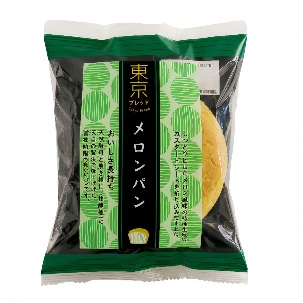 蜜瓜味面包70g 东京 日本
