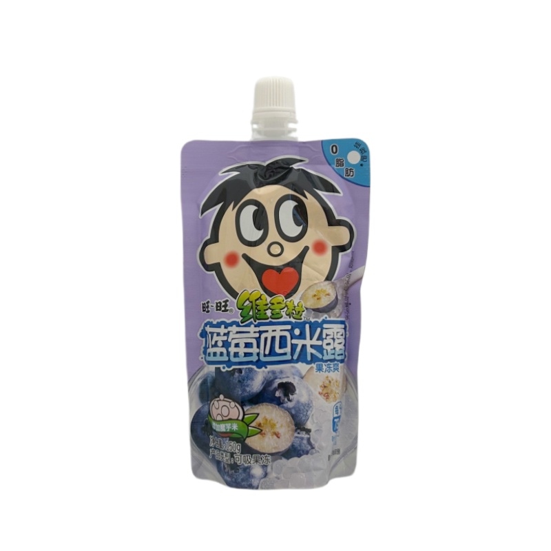 维多粒 蓝莓西米露 果冻爽 150g 旺旺 中国