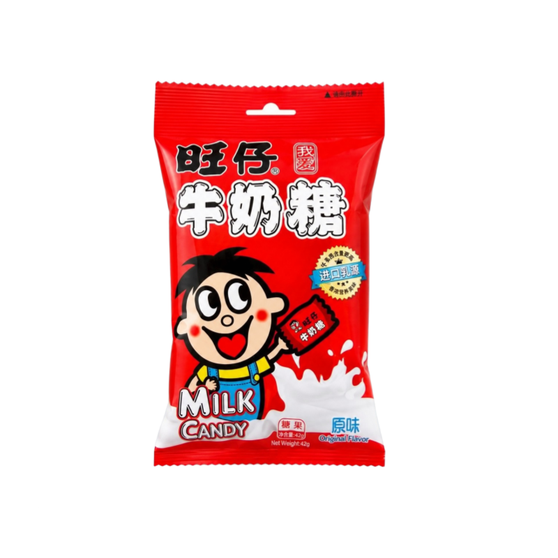 牛奶糖 原味 42g 旺仔 中国