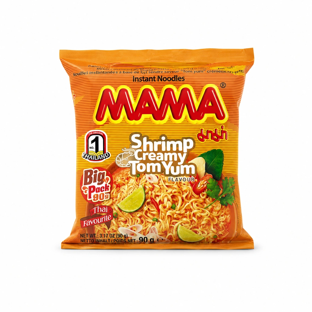 Instant Noodles Creamy Tom Yum Flavor 90g Mama Thailand