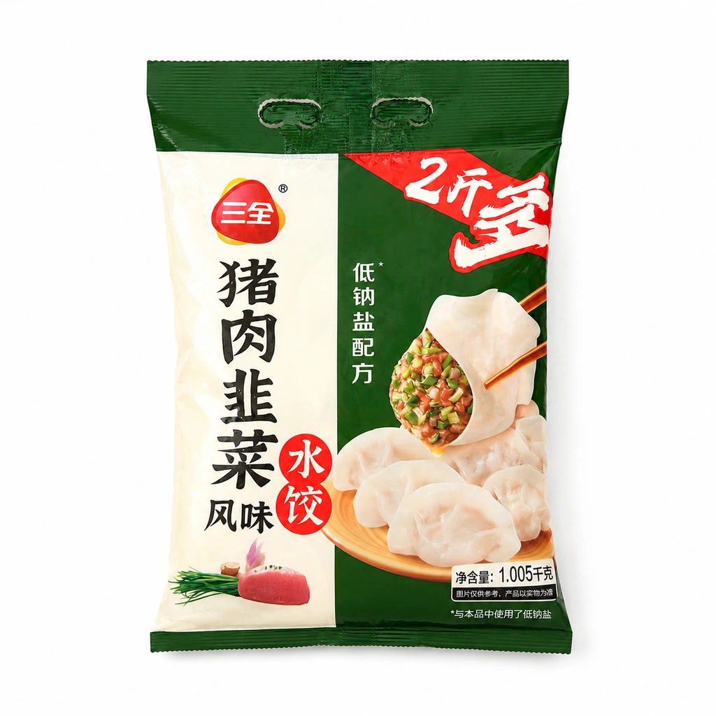 Dumpling Fläsk/Chivelök Fryst 1,05kg San Quan Kina