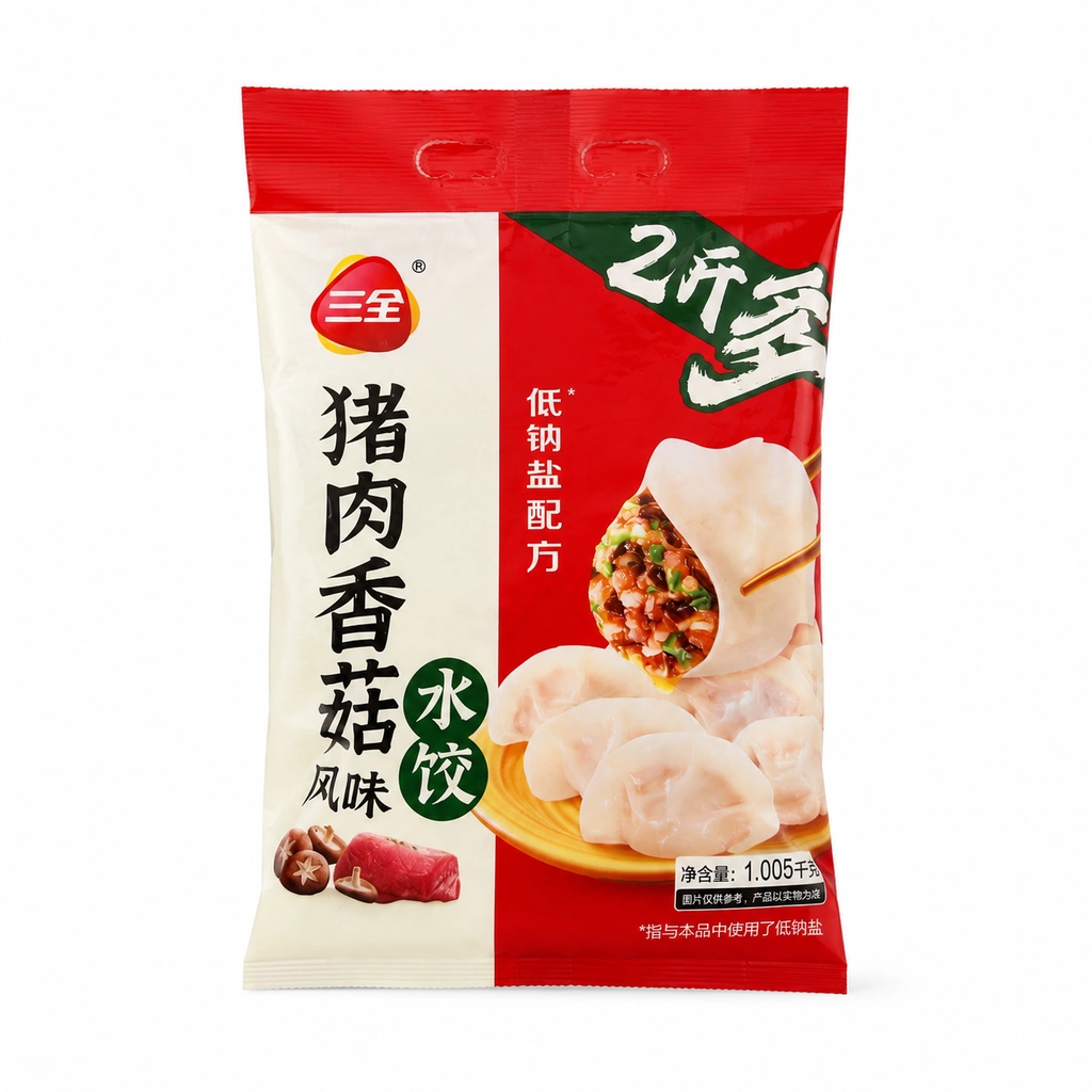 Dumpling Fläsk/Svamp Fryst 1,05kg San Quan Kina