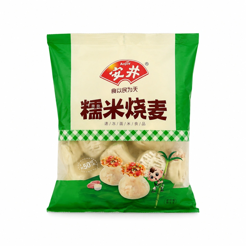 Siu Mai Med Klibbigt Ris Smak Fryst 1kg Anjoy Kina