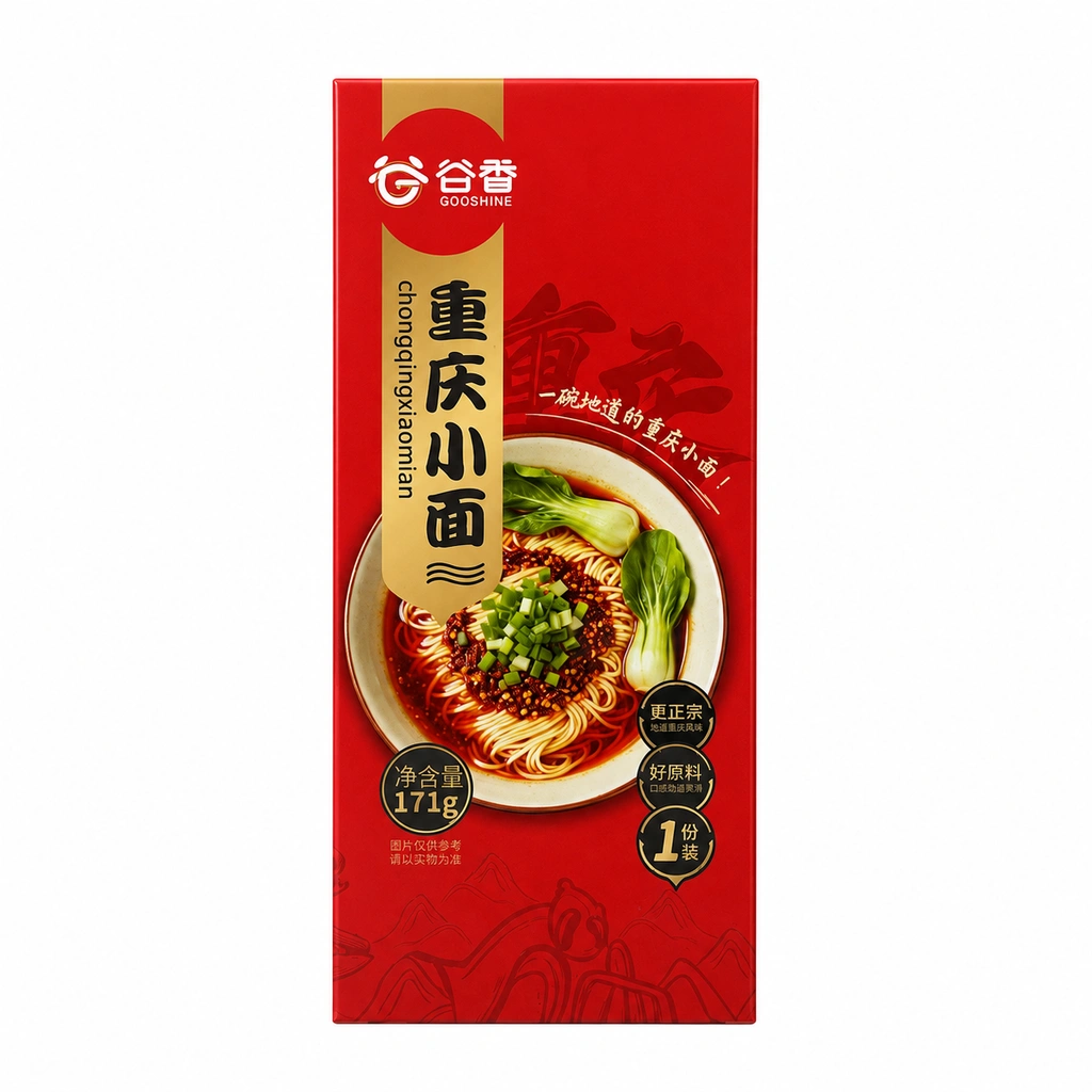 Nudlar Chong Qing 171g Gu Xiang Kina