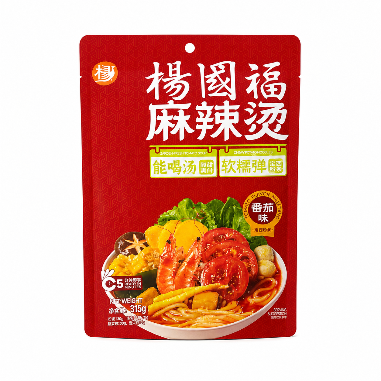 麻辣烫粉 番茄味 315g 杨国福 中国