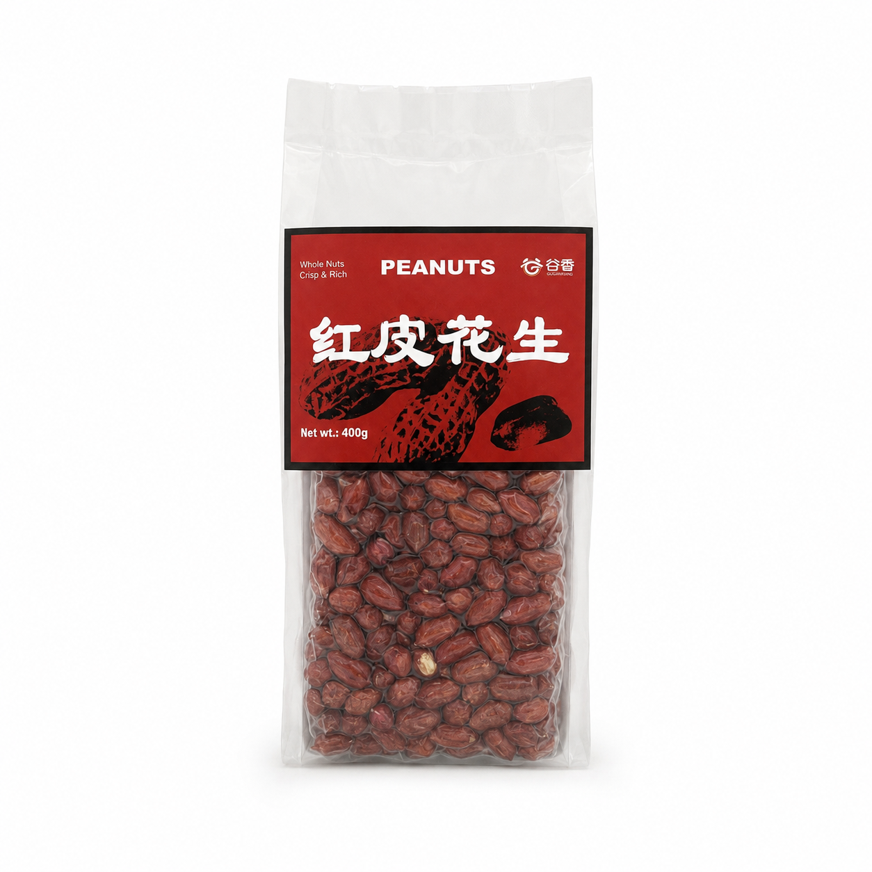 Peanuts Raw With Skin 400g Gu Xiang China
