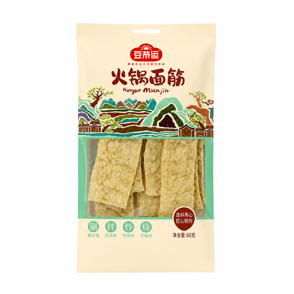 Vete Gluten För Hotpot 60g Dou Lai Yun Kina