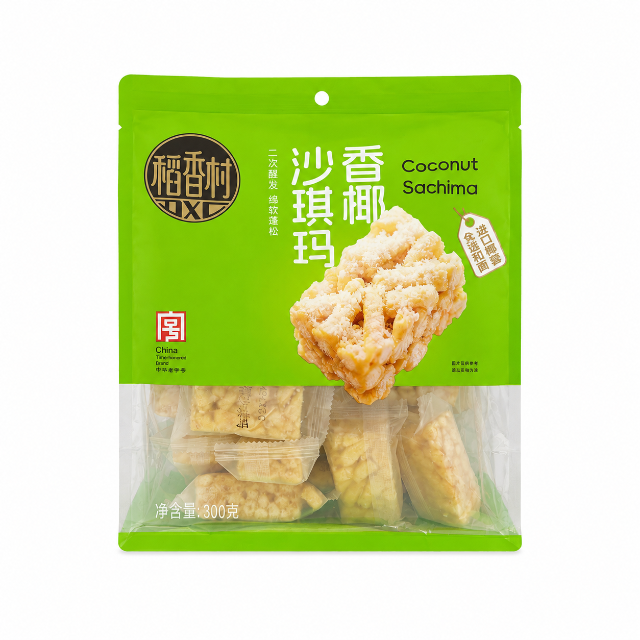 Äggkaka Med Kokos Smak Shaqima 300g Dao Xiang Cun Kina