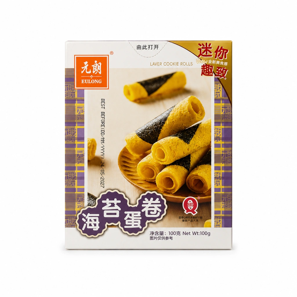 小蛋卷 海苔味 100g 元朗 中国