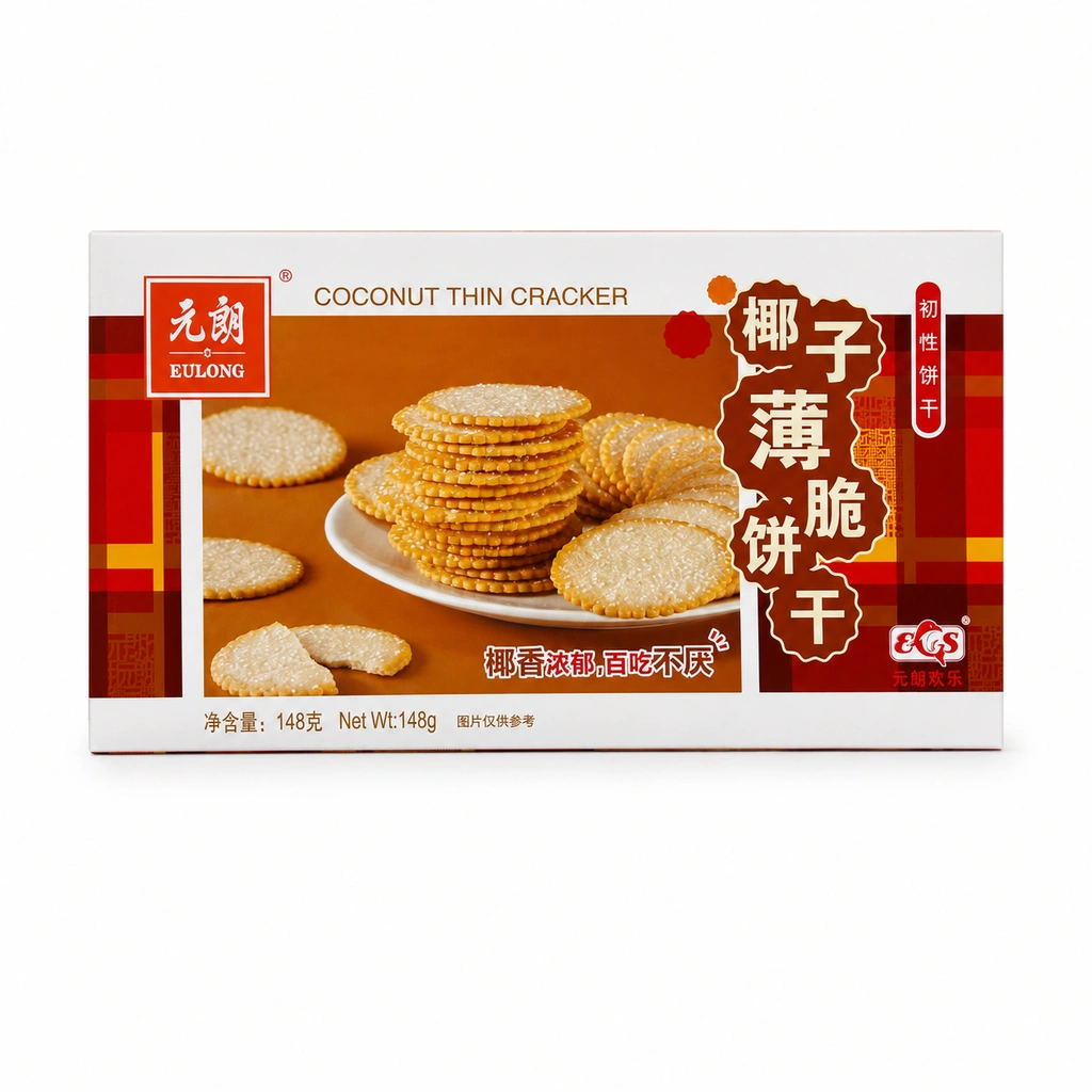 椰子薄脆饼干 148g 元朗 中国