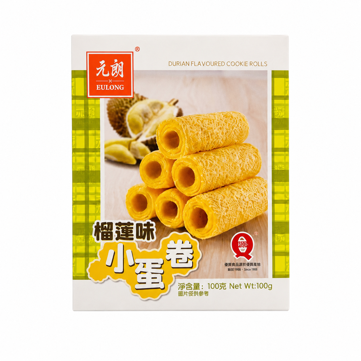 小蛋卷 榴莲味 100g 元朗 中国