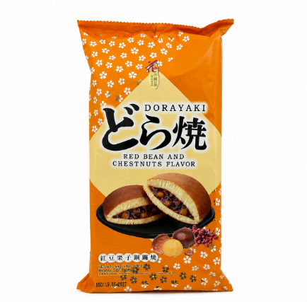 铜锣烧 红豆/栗子口味 165g 花之恋语 台湾