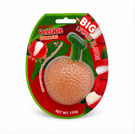 Peeling Gummigodis Med Lychee Smak 150g Cokoc Kina