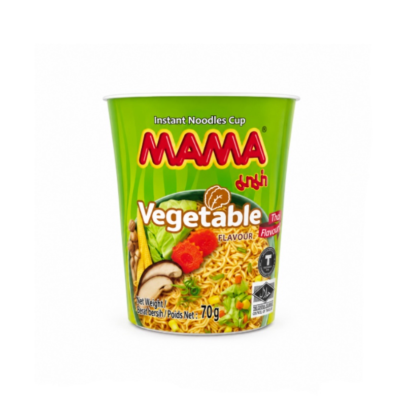 Nudlar Snabbkopp Vegetabilisk 70g Mama Thailand