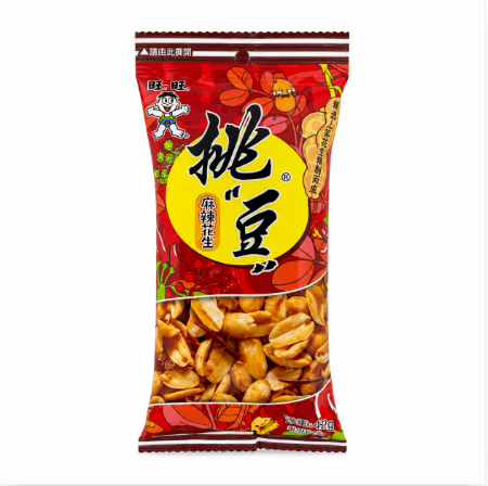Snacks Kryddad Jordnötter Stark Smak 42g Want Want China