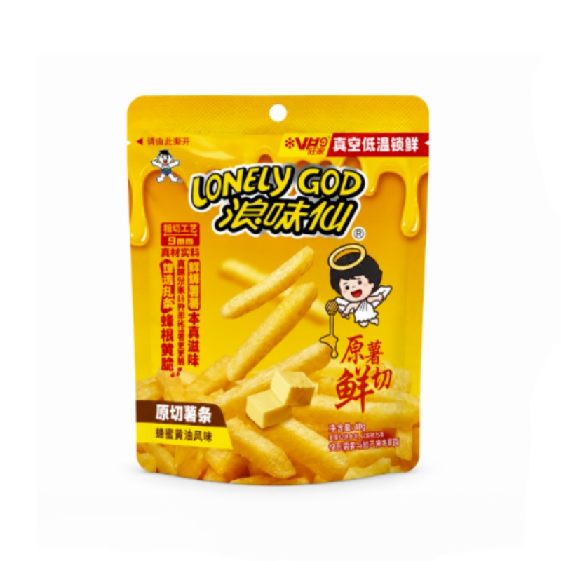 Snack Potato With Honey Butter Flavor 40g Lonely God Want Want Taiwan