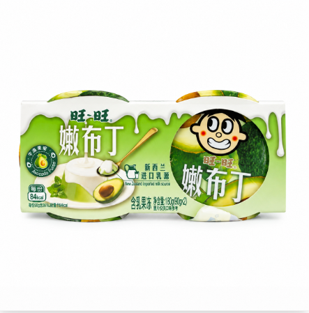 Soft Pudding With Avocado Flavor 180g  Want Want China