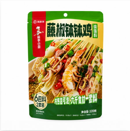 藤椒钵钵鸡调味料 320g 海底捞 中国