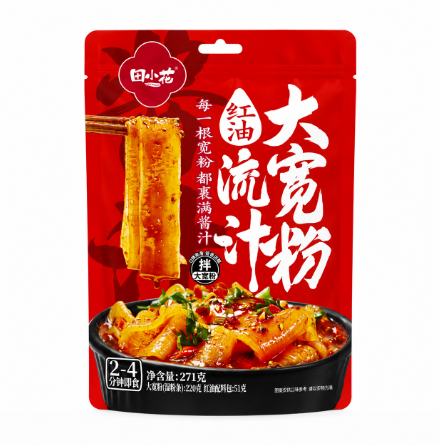 Potatisnudlar-kryddig smak 271g Tian Xiao hua Kina