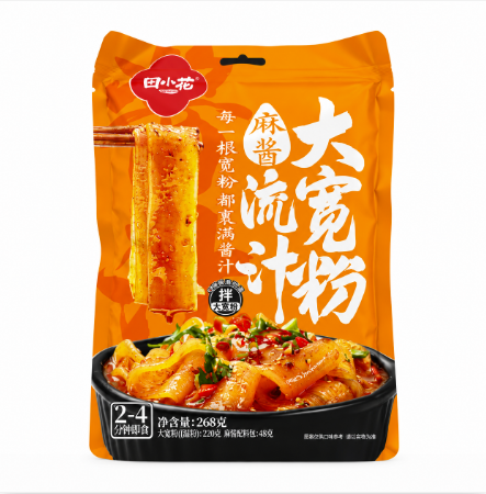 Potatisnudlar-Sesamsmak 268g Tian Xiao hua Kina