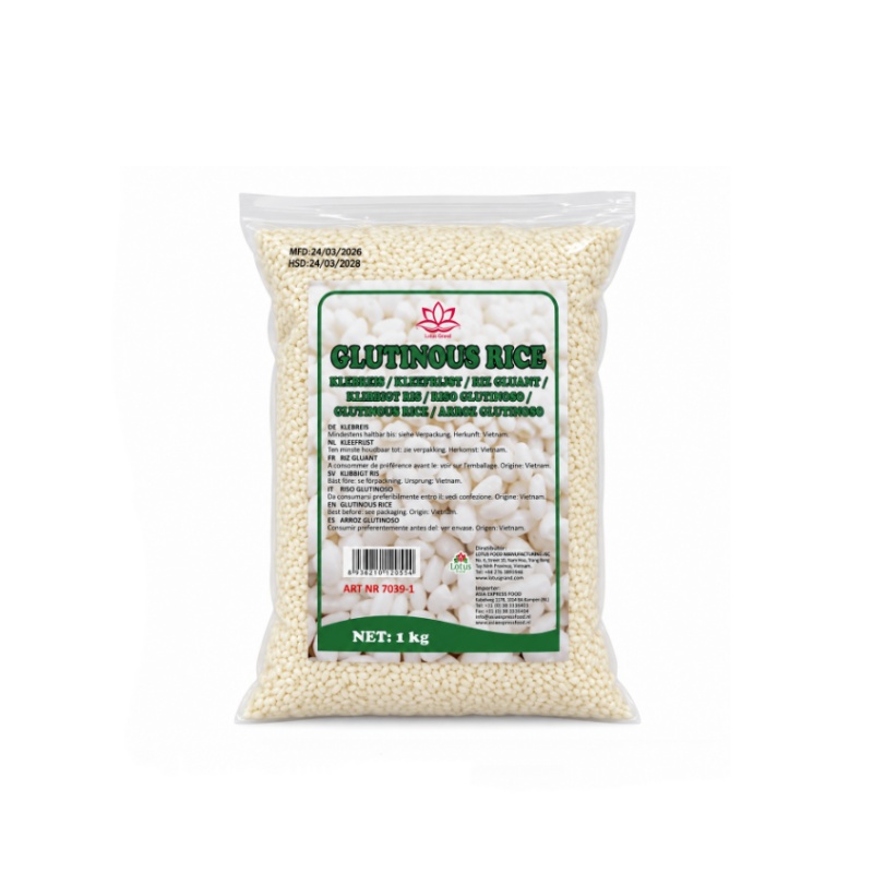 Klibbigt Ris 1kg Lotus Grand Vietnam