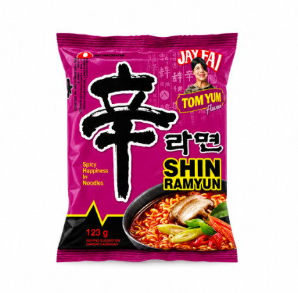 辛拉面 冬阴功味 方便面 123g 农心 韩国