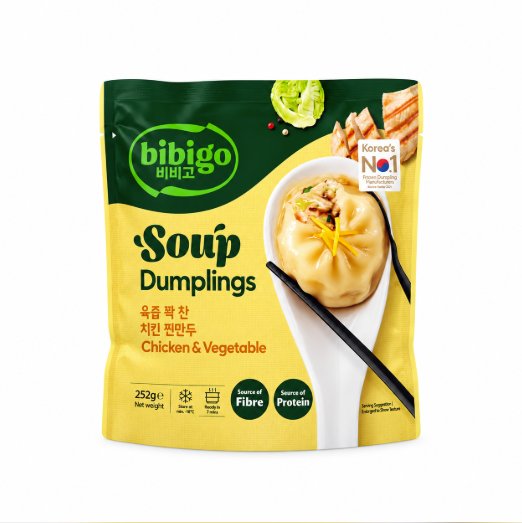 Soppa Dumpling Kyckling/Grönsaker Fryst 252g Bibigo Korean