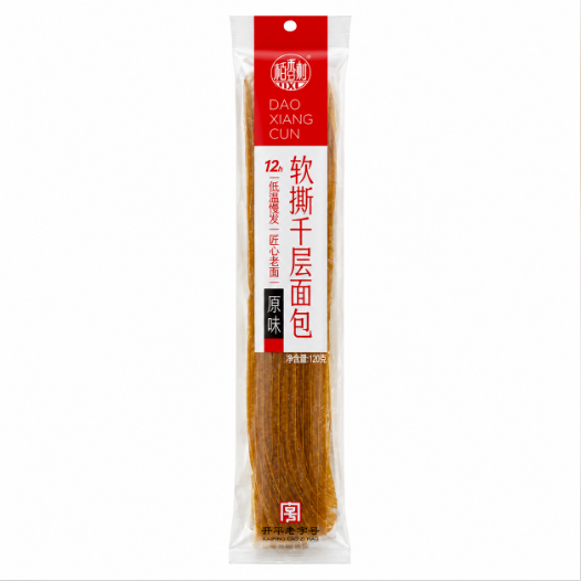 软撕千层面包 原味 120g 稻香村 中国