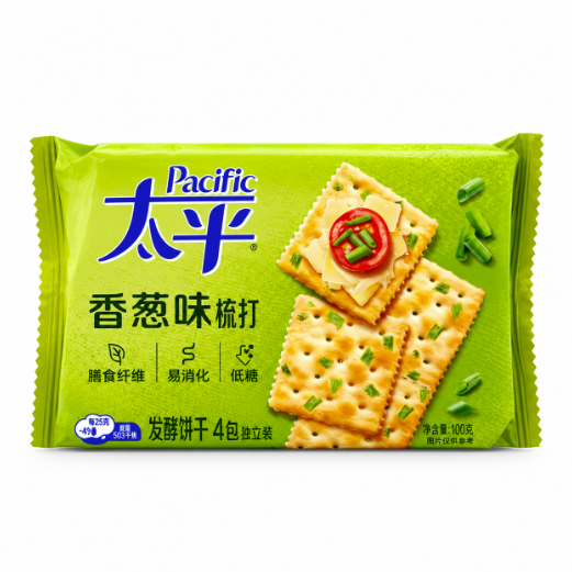 香葱味梳打 发酵饼干 100g 太平 中国