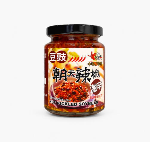 豆豉朝天辣椒 激辛 240g 老骡子 中国