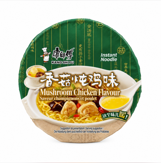 香菇炖鸡面 桶装方便面 104g 康师傅 中国