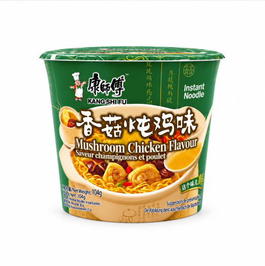 香菇炖鸡面 桶装方便面 104g 康师傅 中国