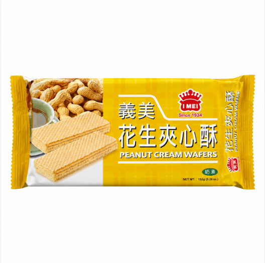 夹心酥 花生风味 152g 义美 台湾