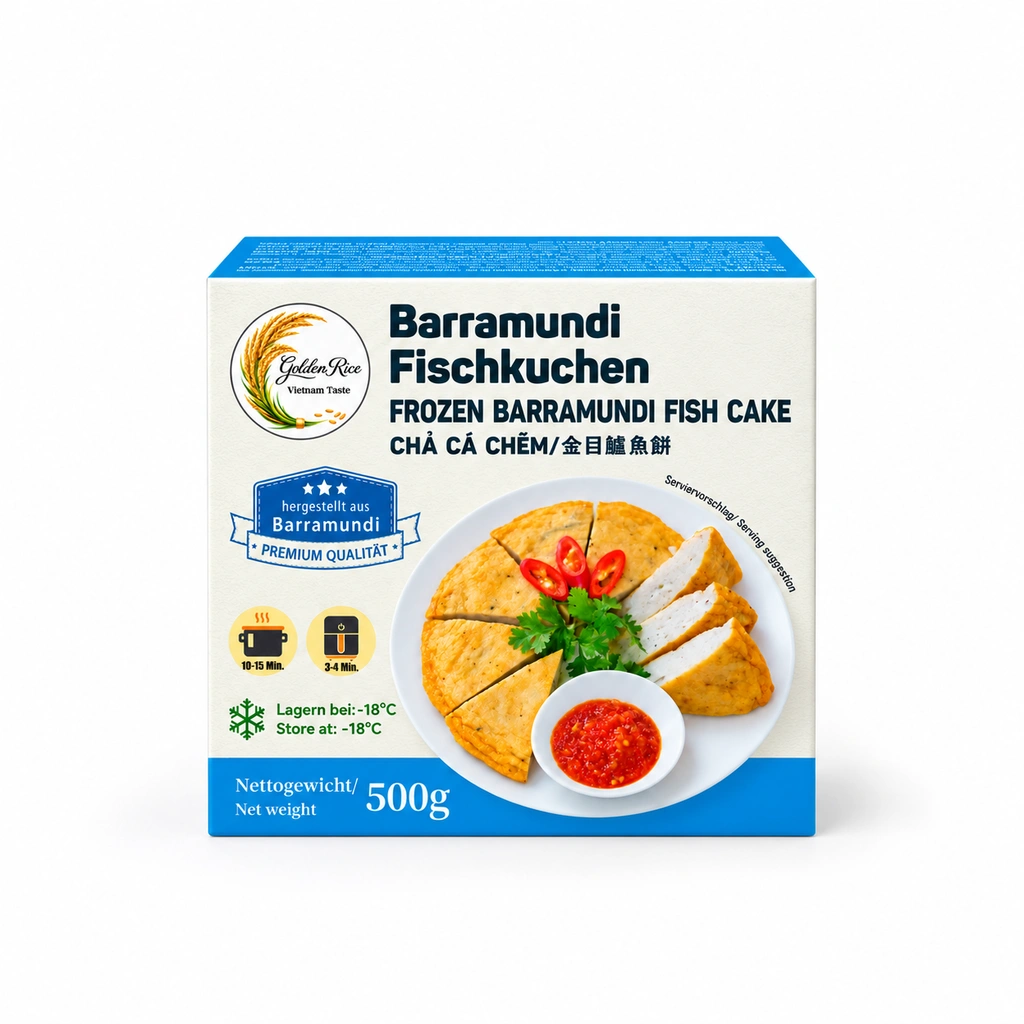 Barramundi Fish Kaka Fryst 500g GR Vietnam