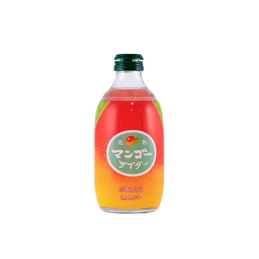 芒果味 苏打汽水 300ml Tomomasu 日本
