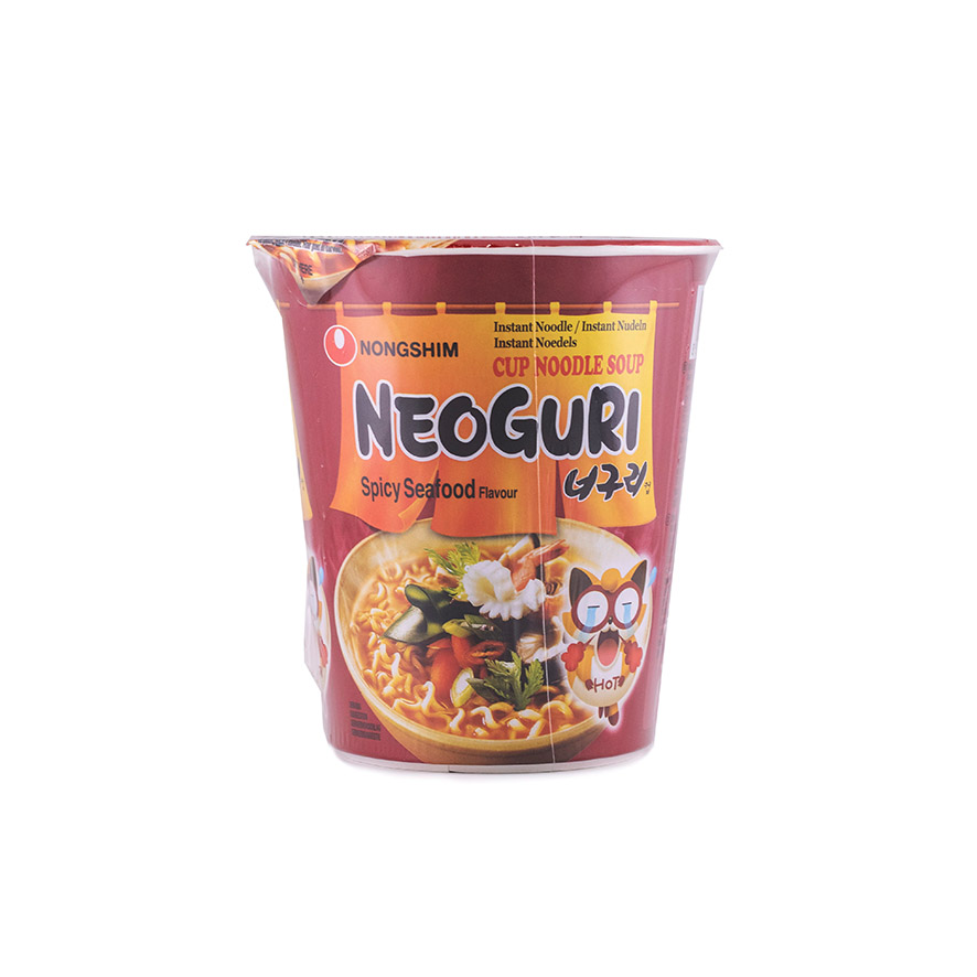 速食面杯 Neoguri 62g Nongshim 农心 韩国