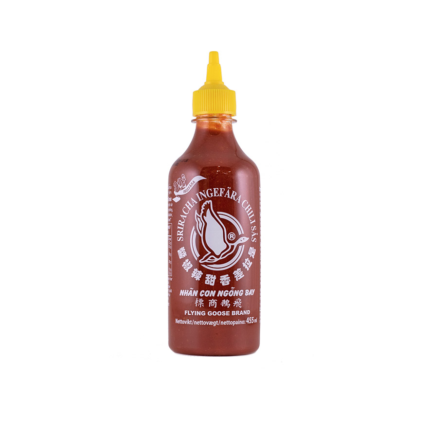 Sriracha Ingefärasås 455ml Flying Goose Thailand