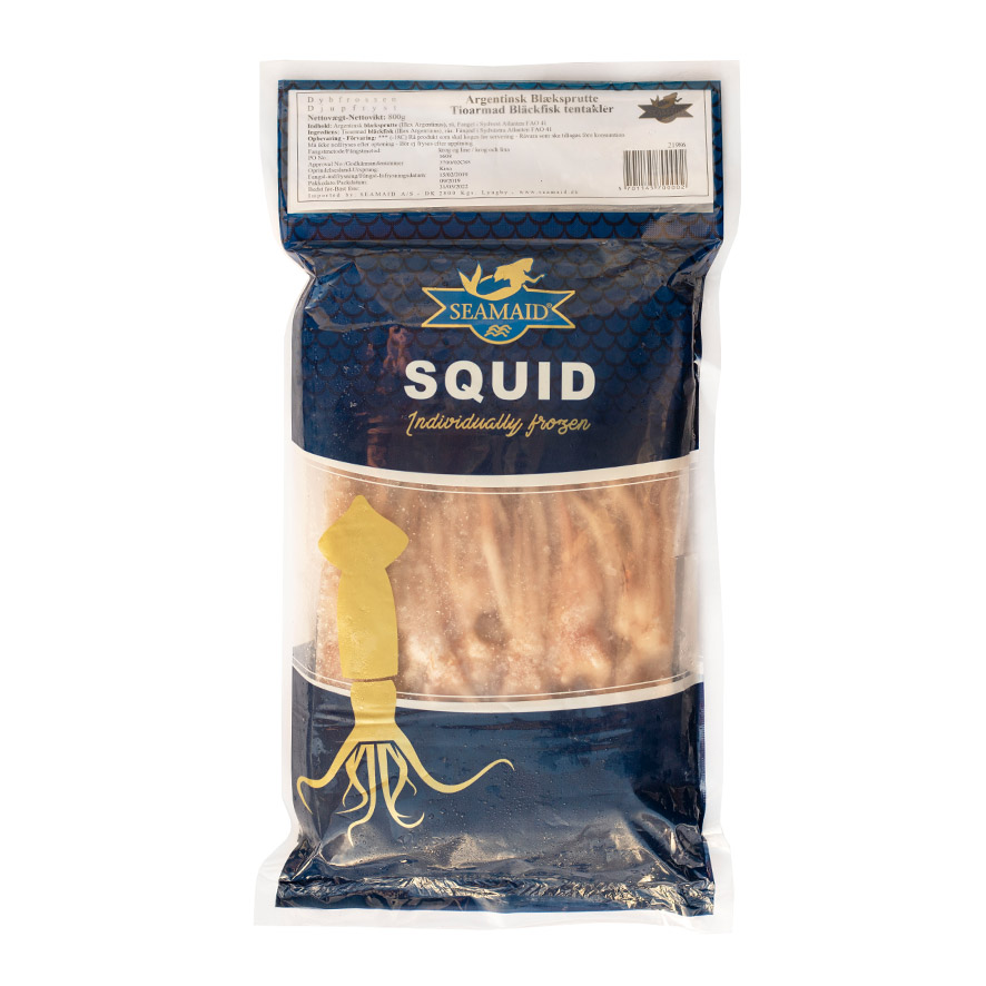 Bläckfisk Huvud Fryst 800g XXL Kina