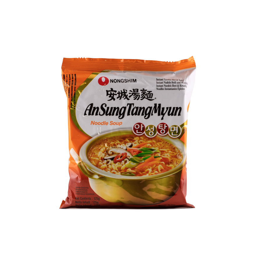 Snabbnudlar An Sung Tang Myun 125g Nongshim Korean