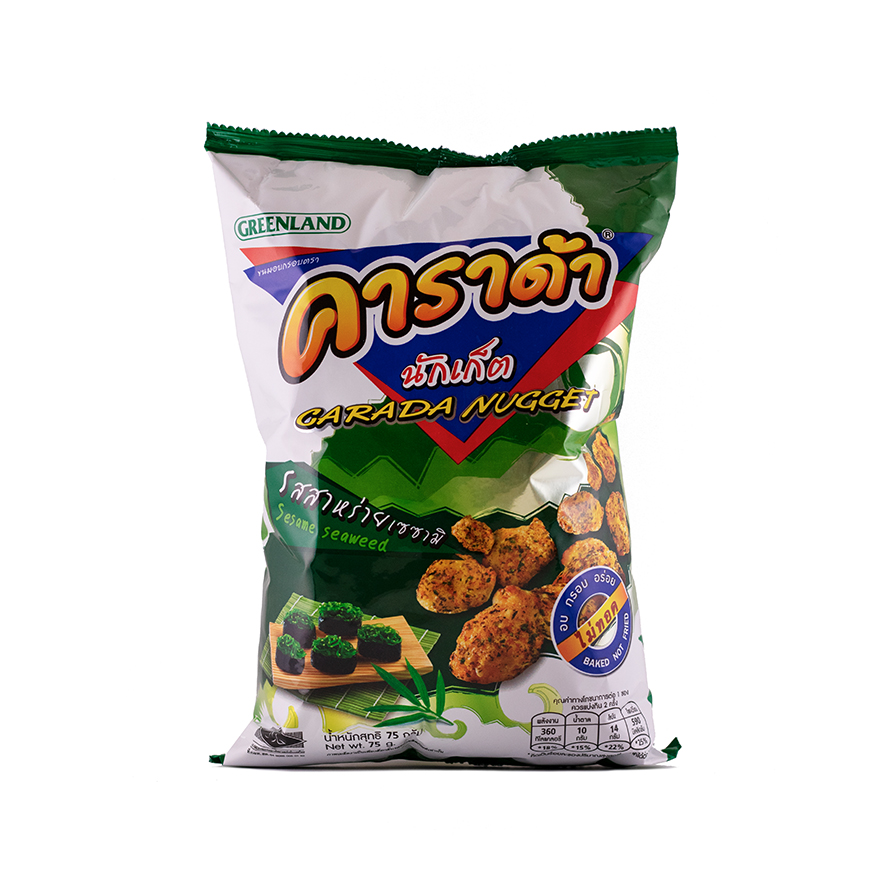 Snacks Nugget With Sesame/Seagrass Flavour 75g Greenland