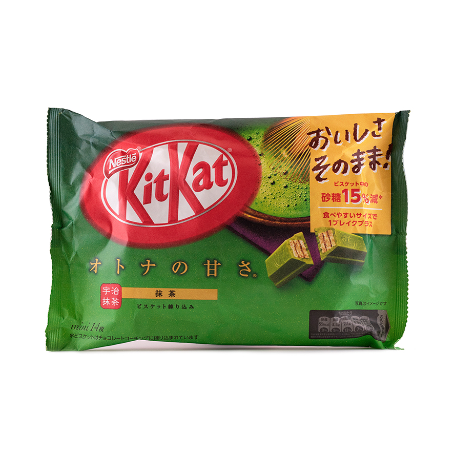 KitKat Matcha Mindre Socker 146,9g Japan