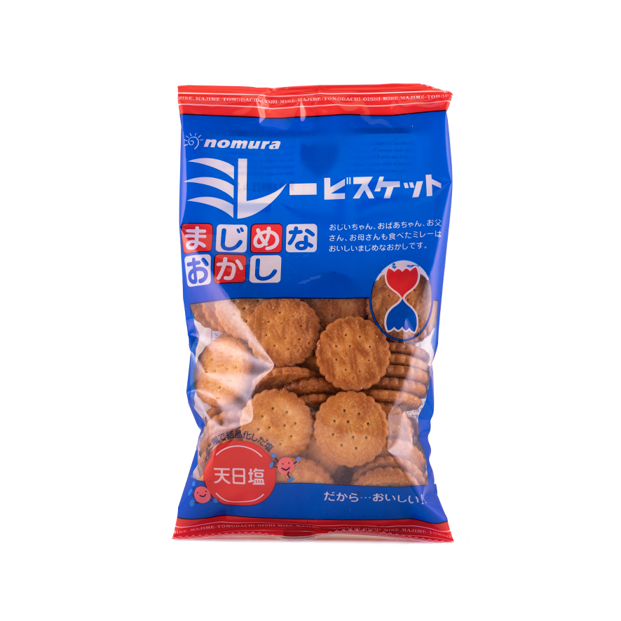 盐味/天日盐 饼干 130g TRY Nomura Japan