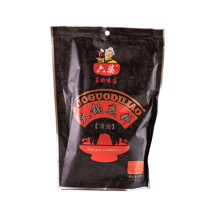 Hotpot Spices With Vegetable Oil 580g Liu Po China