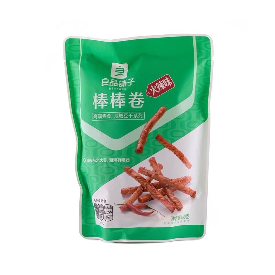 火辣豆筋棒 香辣味 150g 良品铺子 中国