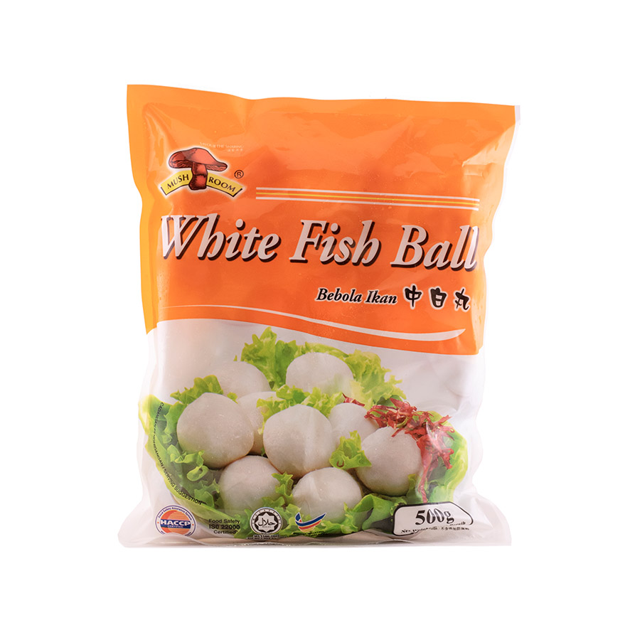 Fiskbullar Medium Frozen 500g Mushroom Malaysia