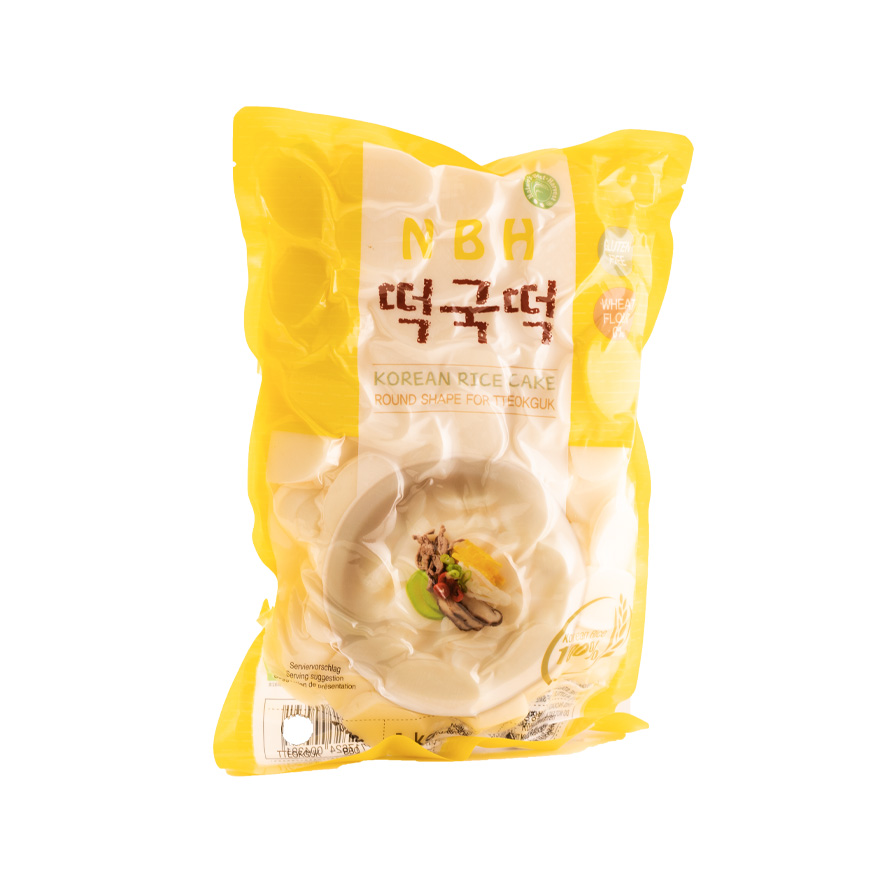 Rice Cake Sliced 1kg NBH Korean