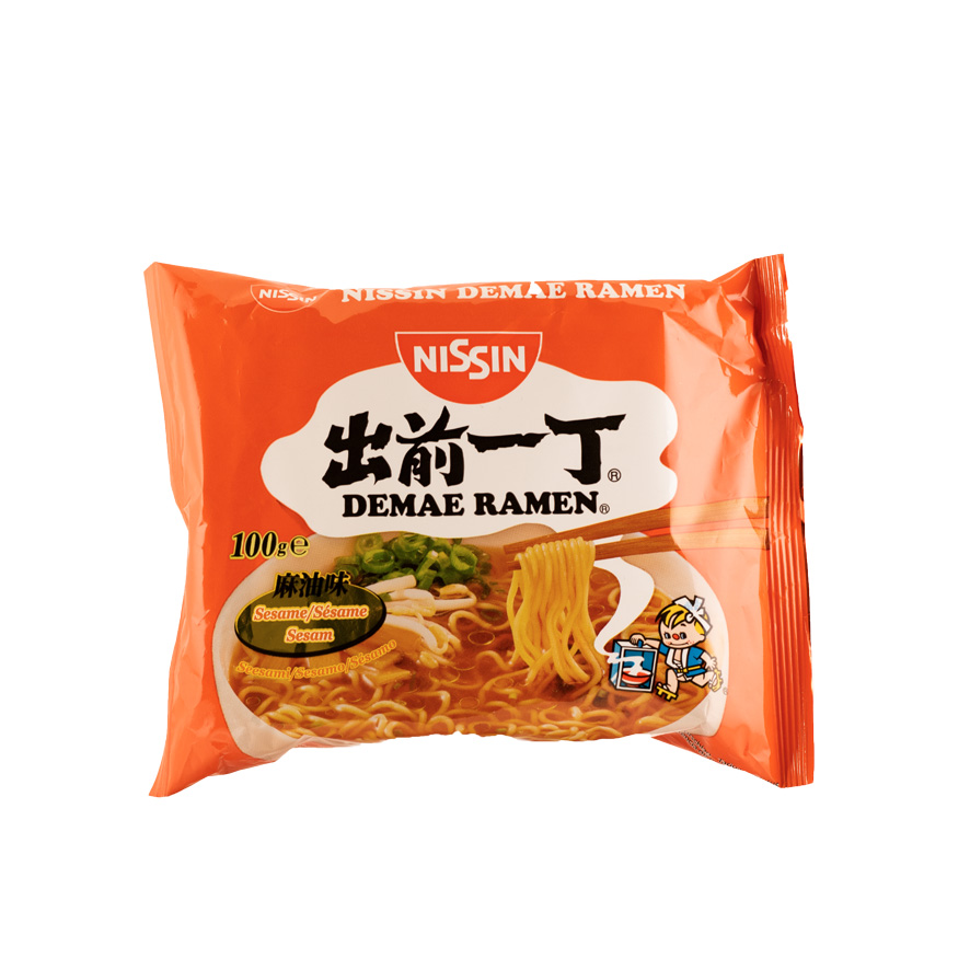 Snabbnudlar Sesamoljasmak 100g Nissin Japan