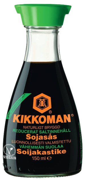 Sojasås Less Salt Med Dispenser 150ml Kikkoman